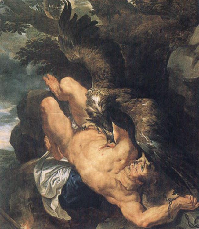 Peter Paul Rubens Prometbeus Bound (mk01) France oil painting art